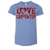 3413Y Youth Extra Soft Tri-blend Tee Thumbnail